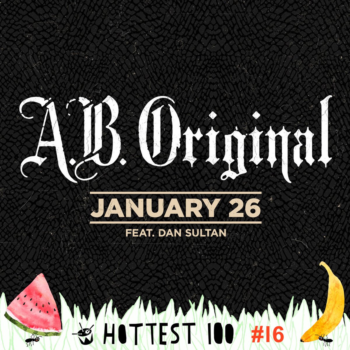 triplej's tweet photo. #16 @ABOriginalBAM - ‘January 26’ {Ft. @dansultan} #Hottest100 https://t.co/0O5qVXwK3i
