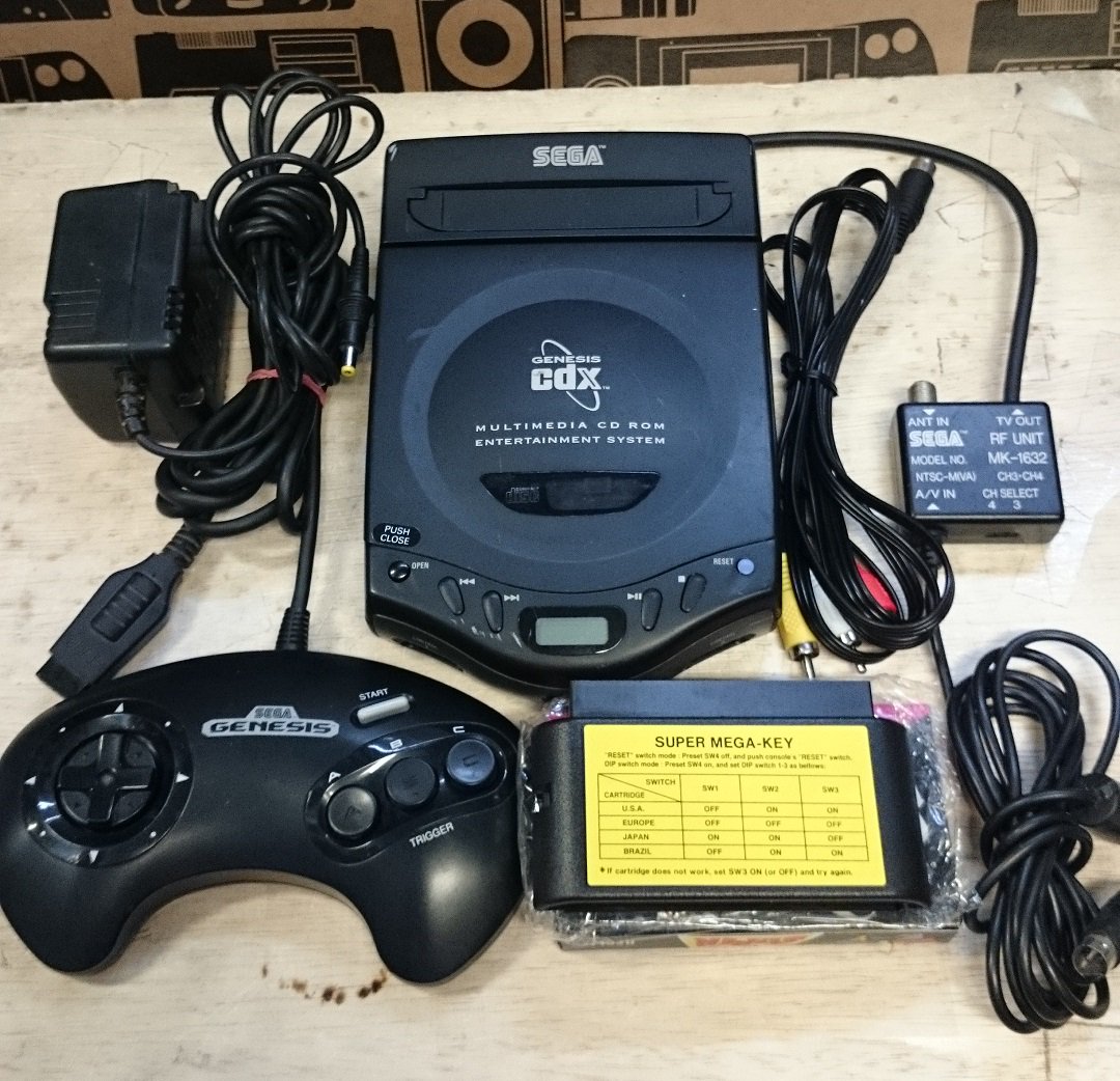 セガ ジェネシス CDX メガドライブ マルチメガ 北米版 セガ SEGA