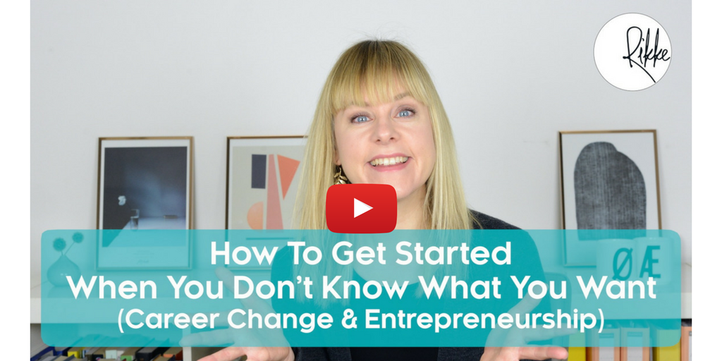 Don't know what #careerchange or #startup you want, but still want to get started? Watch this: bit.ly/2jUnwhw