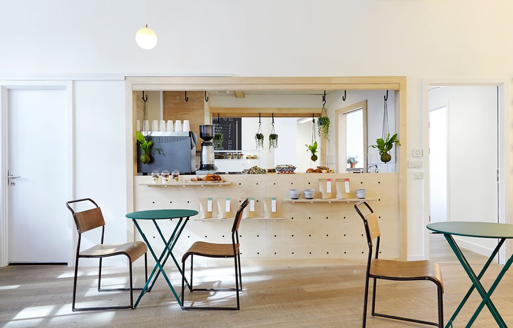 [From the Archive] <a href="/ninaandcodesign/">Nina+Co</a> has created a light, airy environment at <a href="/centrepointuk/">Centrepoint</a>'s Dean Street café: foml.uk/coffeewithnina