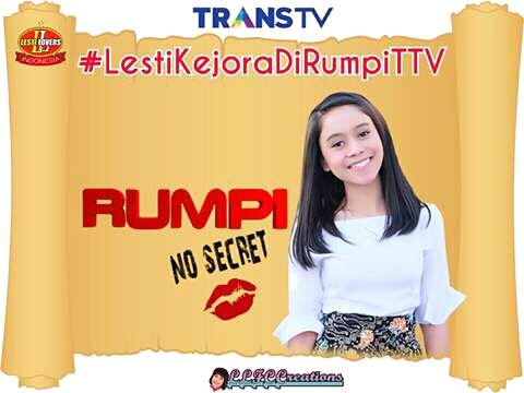 Sambil nunggu acara mulai kita mulai hastagnya untuk support <a href="/Lesti_Jenong_DA/">Lestykejora</a> 
#LestiKejoraDiRumpiTTV