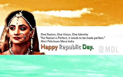 Happy Republic Day To All My Beautiful People :) @_madirakshi @FCMadirakshi