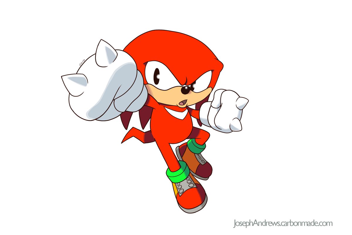 FighterJow's tweet photo. The fighting freak Knuckles. https://t.co/QOCN6xiLwX