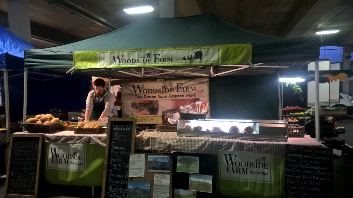 Woodside_Farm's tweet photo. Very windy here in Cork this morning so @mahonmarket  is indoors today https://t.co/fzJ9AJXRex