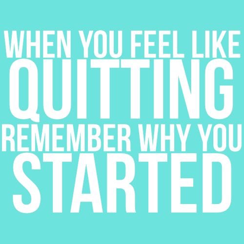 You know that feeling when you see the light at the end of the tunnel? Yeah, I wish we were at that point! #staypositive #keepmotivated