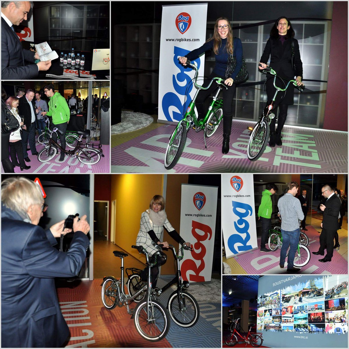 RogBikes's tweet image. Predstavitev Ponyjev v @hub_abc  v @BTC_City, kjer so obiskovalci preizkusili udobje vožnje s tem lepotcem. Več podobnih dogodkov še sledi!