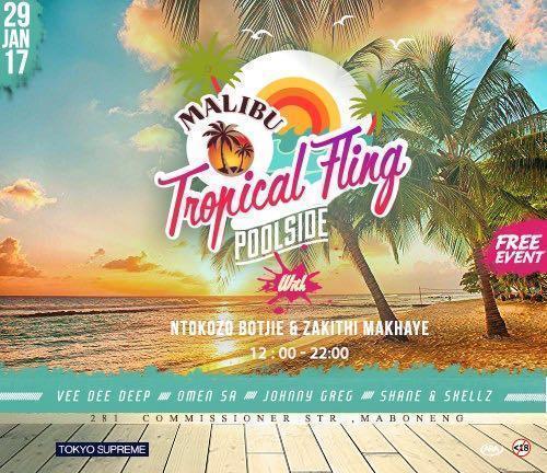 David_Vista's tweet photo. We getting the city in a Tropical Buzz... this Sunday  @poolsidejozi #MalibuTropicalFling with @MalibuRumSA ....... https://t.co/ibcuILIpk2