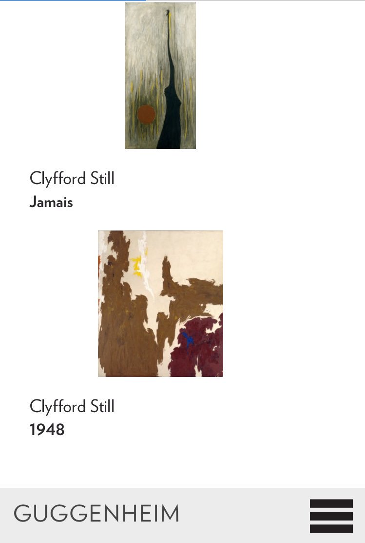 TOP_oftheTOP's tweet photo. @TOP_oftheTOP [#TOPsArt] Clyfford Still, 1948 (Repost from Guggenheim) https://t.co/w0hVCDZPa0 #탑 #최승현 #빅뱅 https://t.co/Sxiy75fnoO