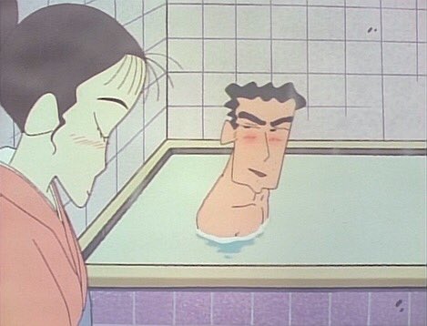 ট ইট র クレヨンしんちゃんbot 温泉にこだわる父ちゃんだゾ 最高の環境で家のお風呂に入りたい父ちゃん なんとしても自分のこだわりのお 風呂に入るために父ちゃんは