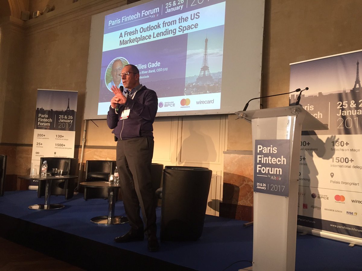 Nicolas Lesur (@n_lesur) on Twitter photo Overview of the US marketplace lending market by <a href="/GillesGade/">Gilles Gade</a> founder PR <a href="/crossriverbank/">Cross River Bank</a> at #PFF17 Alternative finance track Overview of the US marketplace lending market by <a href="/GillesGade/">Gilles Gade</a> founder PR <a href="/crossriverbank/">Cross River Bank</a> at #PFF17 Alternative finance track