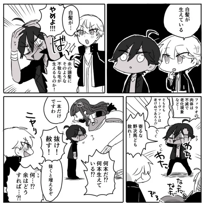 オジと白髪 