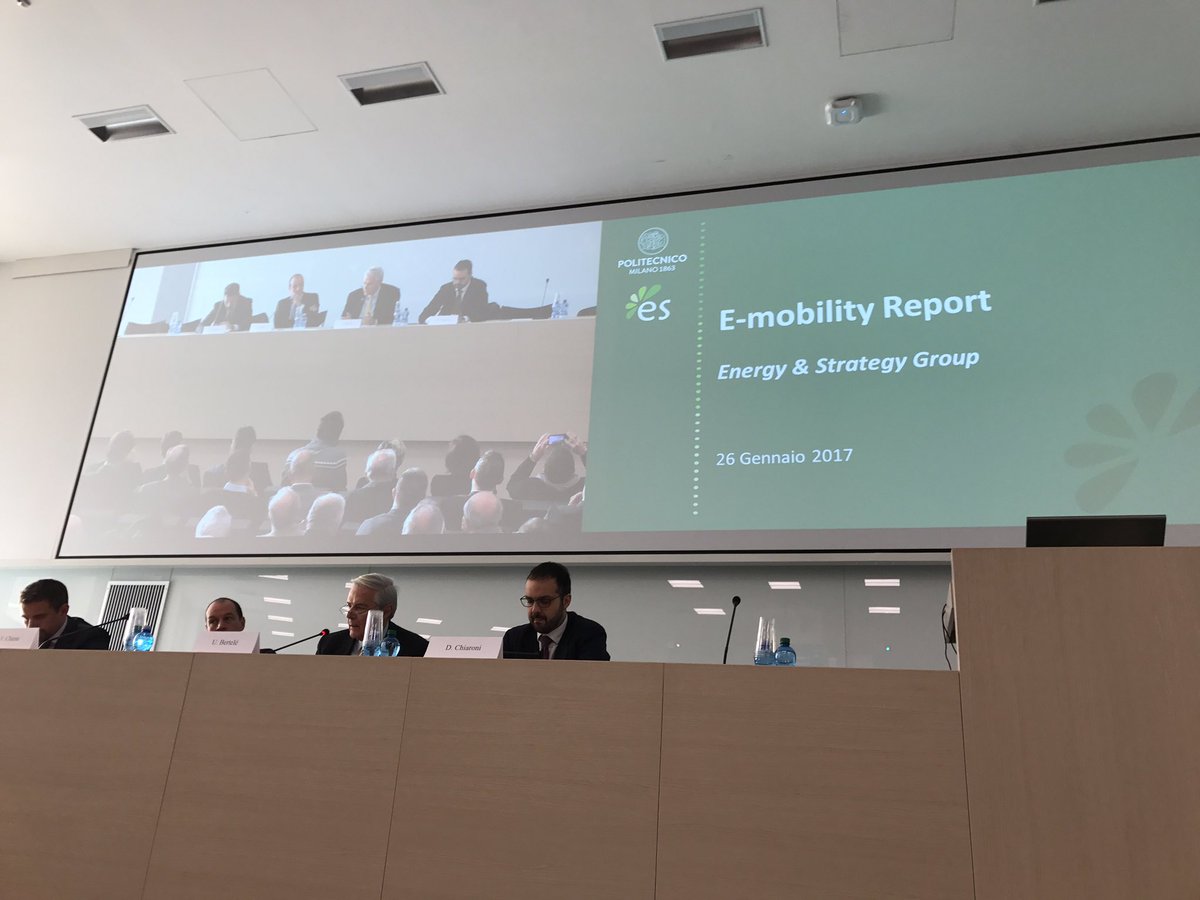 <a href="/polimi/">Politecnico di Milano</a> #emobility Convegno dallOsservatorio #@MIP_PoliMi <a href="/Route_220/">Route220</a>