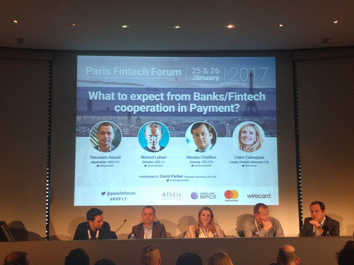 armanddossantos's tweet photo. What to expect from banks/fintech cooperation in payment @ParisFinForum with @nicolaschatill1 of @Smoneyfr https://t.co/RXxTy8gR37