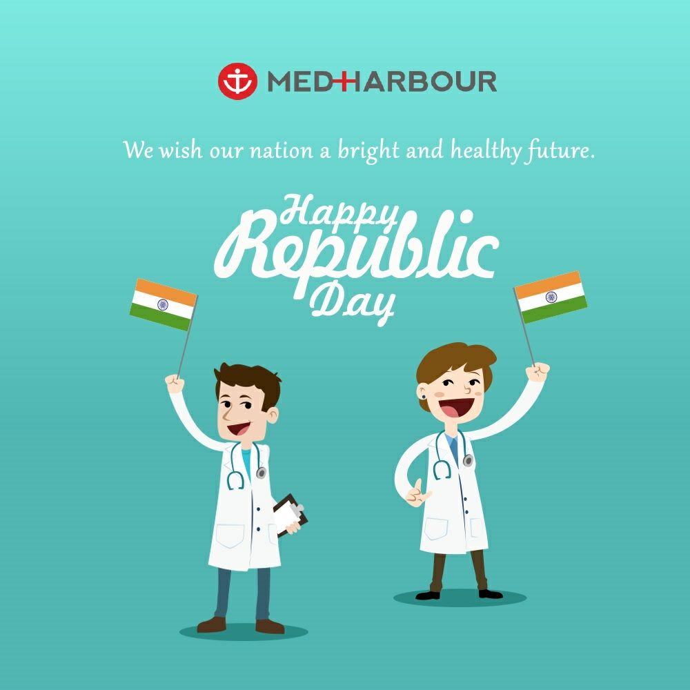 medharbour's tweet photo. We wish you a very Happy 68th Republic Day!

#RepublicDay https://t.co/aW7XE8Tttg