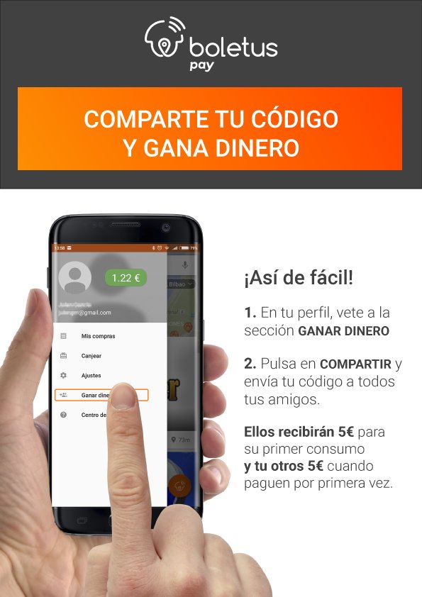 boletuspay's tweet photo. #FelizJueves Ya no sabemos que más hacer para regalarte dinero. ¡Comparte tu código! #BoletusPay #PagaTuMovil #notequedesencasa https://t.co/IgJ8jAlBbq