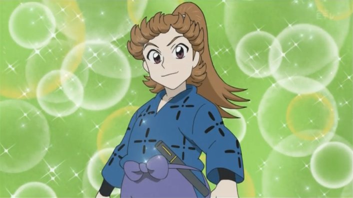 山本シナ先生は当然として、くノ一三人娘の男装も最高だった（仲良し三