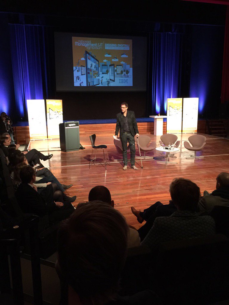 PatrickKingma's tweet photo. Inspirerend event in t Spant in Bussum @mitsymposium #IBMCloud #IBM @DeniseSchweitz1 https://t.co/SjlVCFeHl2