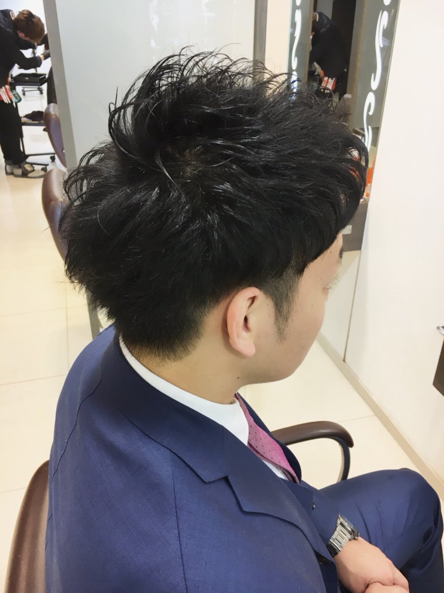 フレッシュ 剛毛 パーマ メンズ ヘアスタイル画像