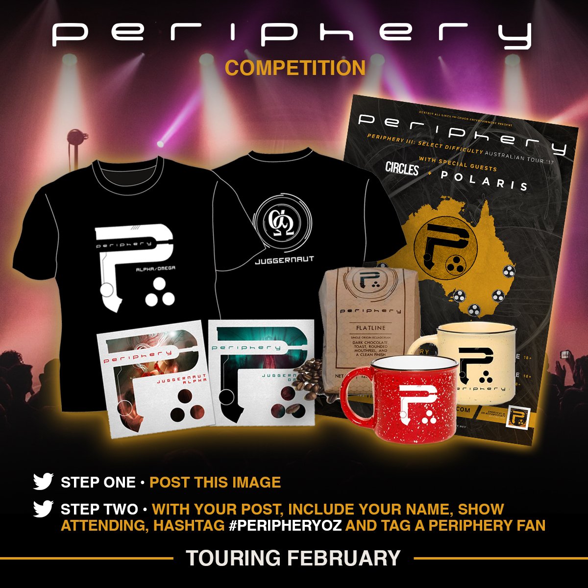 Want to brew your own <a href="/PeripheryBand/">Periphery</a> coffee?  Better enter our competition then! Prizes and Terms on our Facebook #PeripheryOz
