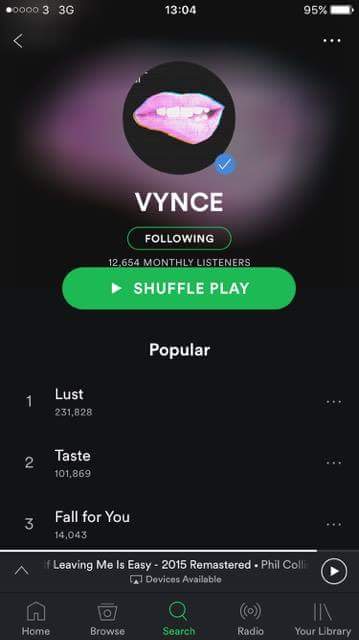 100k on taste 🐘 shout to the listeners and everyone who had a hand in it 😁 xxx