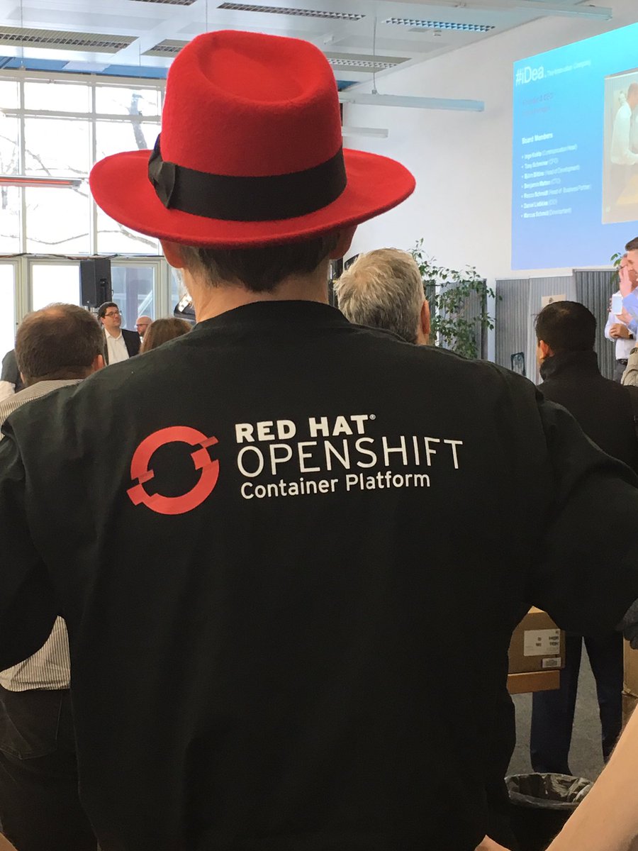 red hat shirt