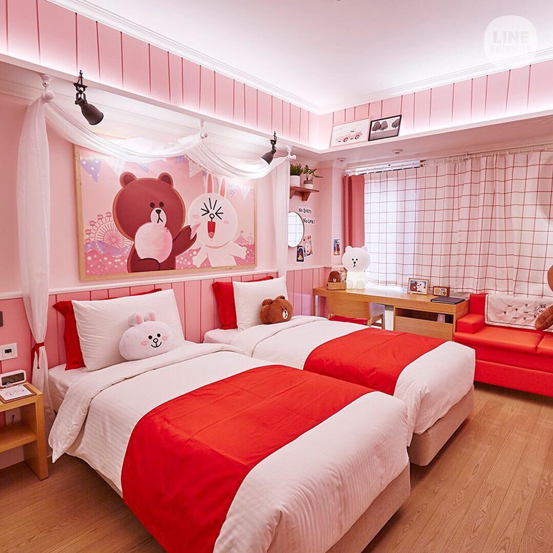 wababa_share's tweet photo. みんな大変😮💥💥
ソウル中心部にある「Golden Tulip M Seoul HOTEL」の

🐻LINEFRIENDS ROOM🐤

がかわいすぎる❤😣❤
なかなか予約が取れなさそうだけど、泊まりたーーい😩💓💓💓

#韓国オススメホテル
#韓国情報
#ワババ
#ワババシェア https://t.co/8N8sbI65fm