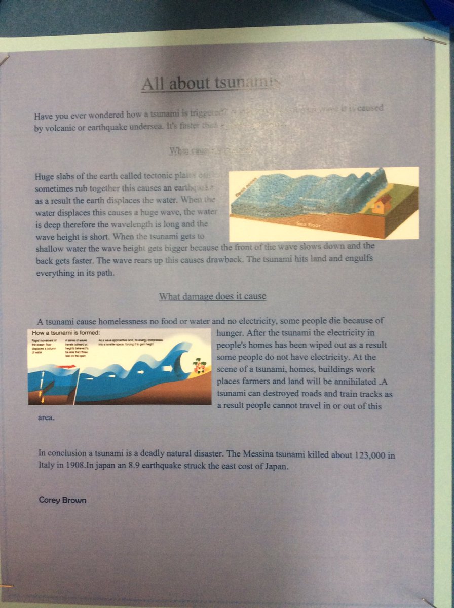 9HGwcps's tweet image. We have planned, drafted and published our own explanations about tsunamis @EASEnglishTeam #gettingitwrite
