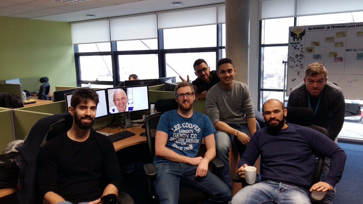 ShaunOConnors's tweet image. Hackathon Day at Fleetmatics! Team &quot;Winning as Juan&quot; @fleetmatics @jrbalaguer @ready2tech #fleetmatics #hackathon
