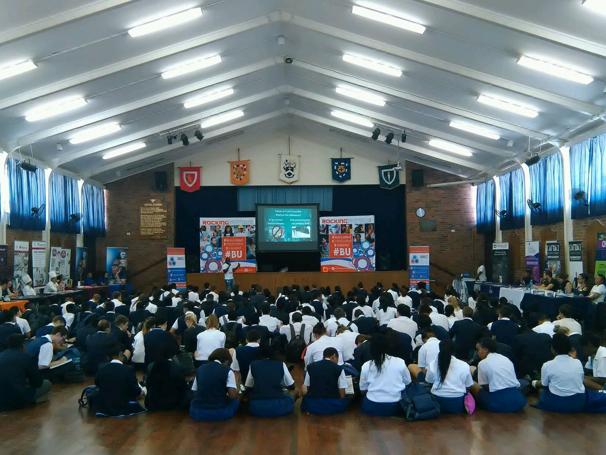 3RCSA's tweet photo. We are at Westering High School in Port Elizabeth...#readytolearn #RockingFuture #BU https://t.co/vHN5pHR0oN