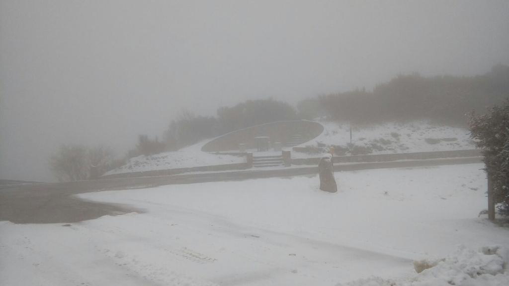 muntanyaimeteo's tweet photo. En directe des de @Santmarsal28 al Montseny, i segueix nevant i augmentant amb intensitat: https://t.co/aGiCrGekYP https://t.co/SElZIAsLFx