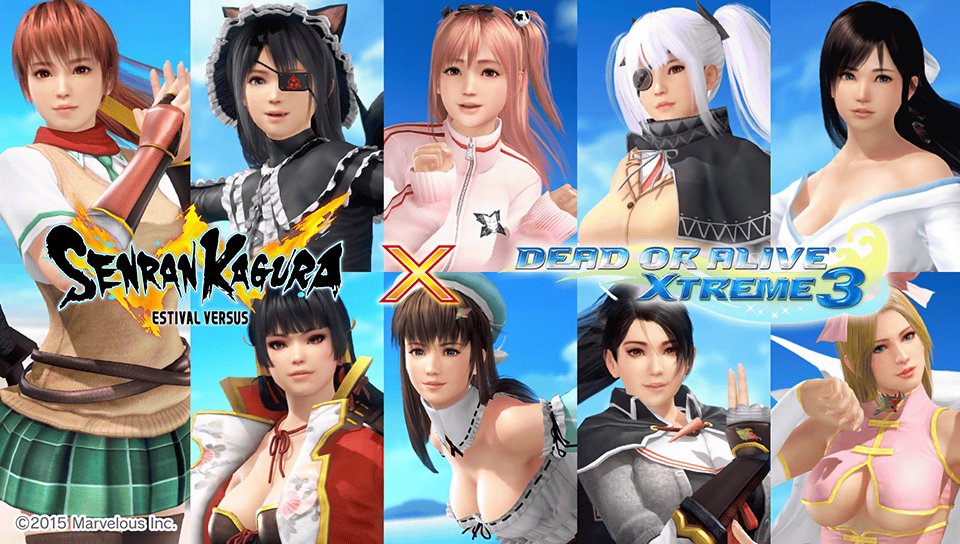 ActuG's tweet photo. Les costumes de Senran Kagura arrivent dans Dead or Alive Xtreme 3 #SENRANKAGURA #DeadOr AliveXtreme3
https://t.co/rknzoSBqZ5 https://t.co/K0BvpyxbEx