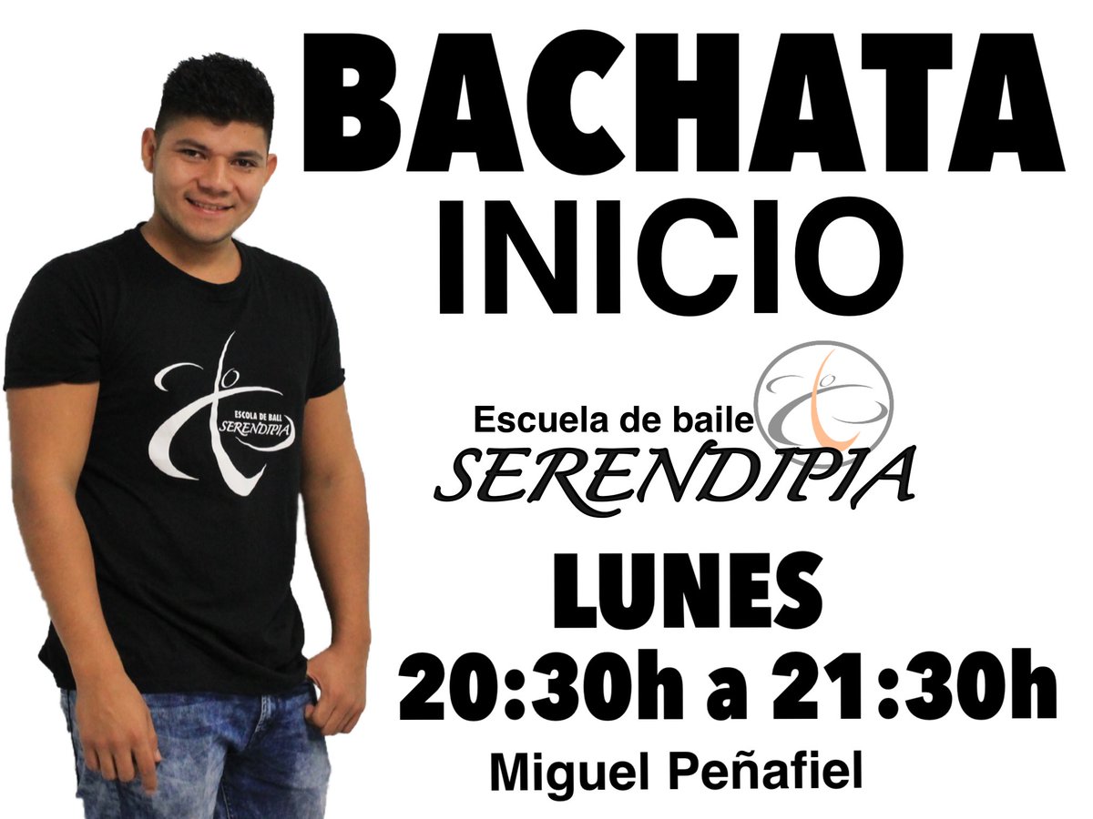 ebserendipia's tweet photo. ¡Al mal tiempo...Buena bachata!
🔴BACHATA INICIO los lunes de 20:30 a 21:30.
#bachata #escueladebaile #serendipia https://t.co/DyOvs9yL0p