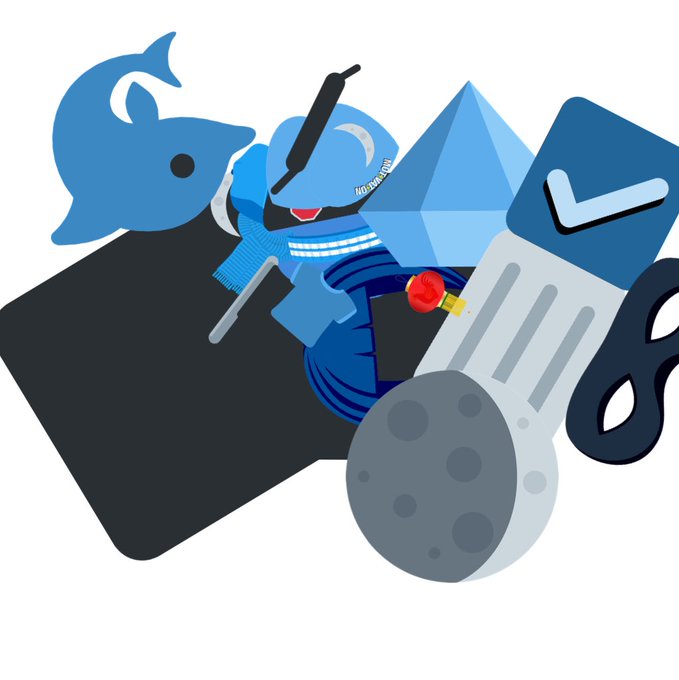 #ツイッタースタンプアート部
グフカスタム
数の制限でこれが限界 