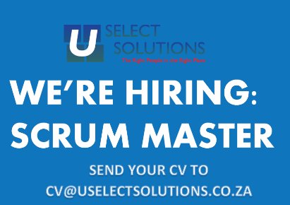 U_Select's tweet image. #ScrumMaster #jobsearch #JobSeekersSA #agile