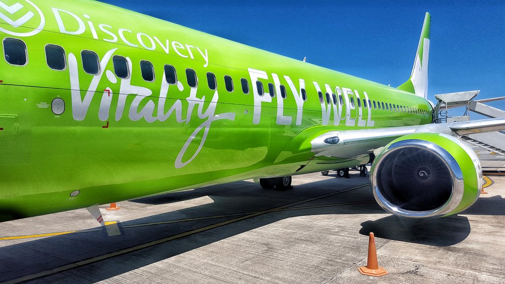 gotravelbug's tweet photo. Thank you @kulula for once again flying me and @eviepep to @ortambo_int @Discovery_SA #justaddspice tour. 1st leg to #india #SARoadShow https://t.co/RPLPIOkaGW