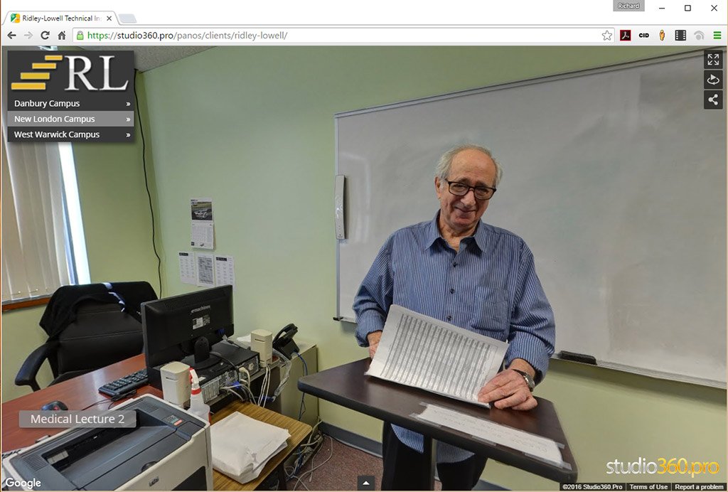 Ridley-Lowell Technical Institutes 360° virtual tour!  studio360.pro/clients/ridley… 
<a href="/RidleyLowell/">Ridley-Lowell Business & Technical Institute</a>