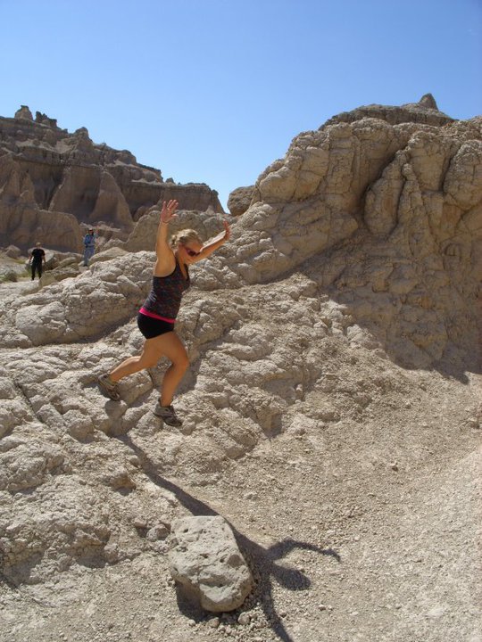 stephLightcap's tweet image. Largest jump in the history of the world. Huge. Standing Ovation. #tbt #alternativefact @BadlandsNPS @AltNatParkSer