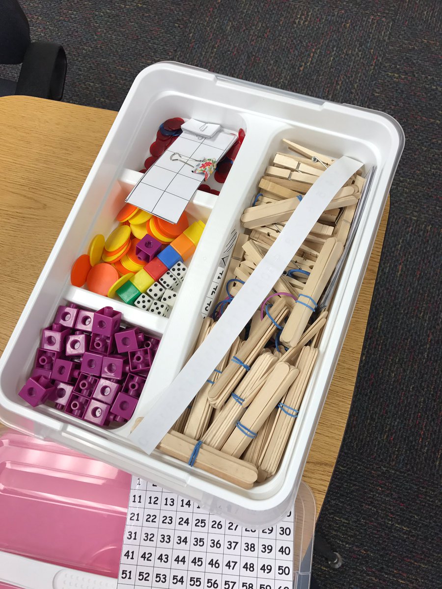 RAnderson_Math's tweet photo. Does your intervention tub look like this? #usingmaterials #MichME https://t.co/fgGmywA3UJ