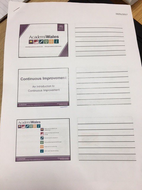PMO_CVUHB's tweet photo. Busy week for learning about #continuousserviceimprovement for two of our team members @ljames48031 & @CassyJadeAshman! #publicservicewales https://t.co/Qzw7if8KAU