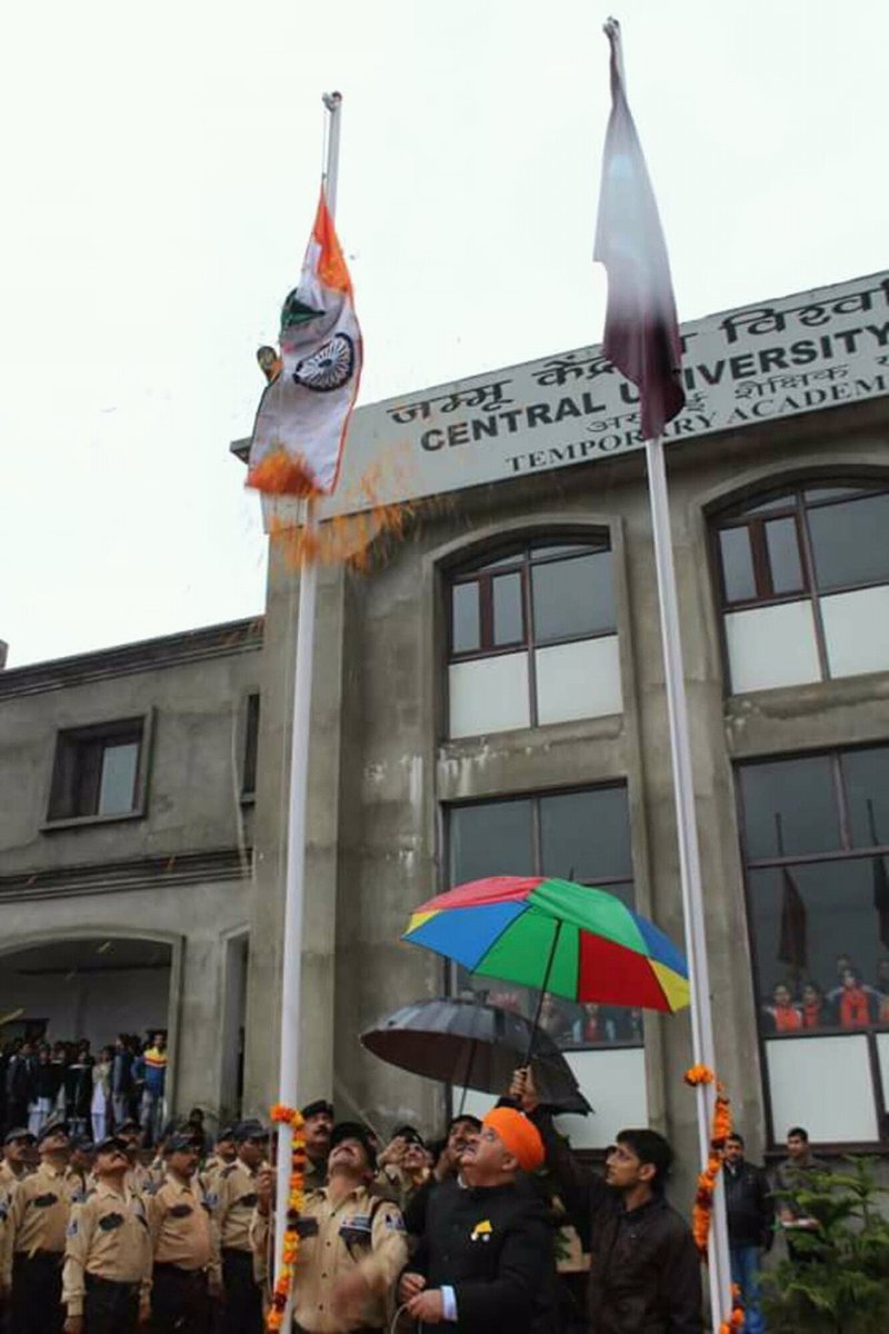 NSSCUJ's tweet photo. 68th Republic Day celebration by the NSS unit of Central University Of Jammu. https://t.co/47x2kWY0f1