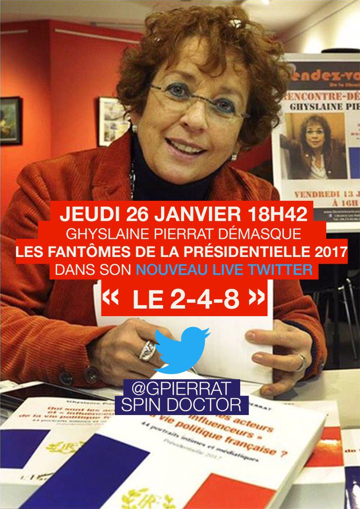 Rv à 18 h42 
S/Twitter pr le "2-4-8"
Interview avec Christophe Joly <a href="/christophejoly/">Christophe Joly</a>-journaliste #golive #Politique