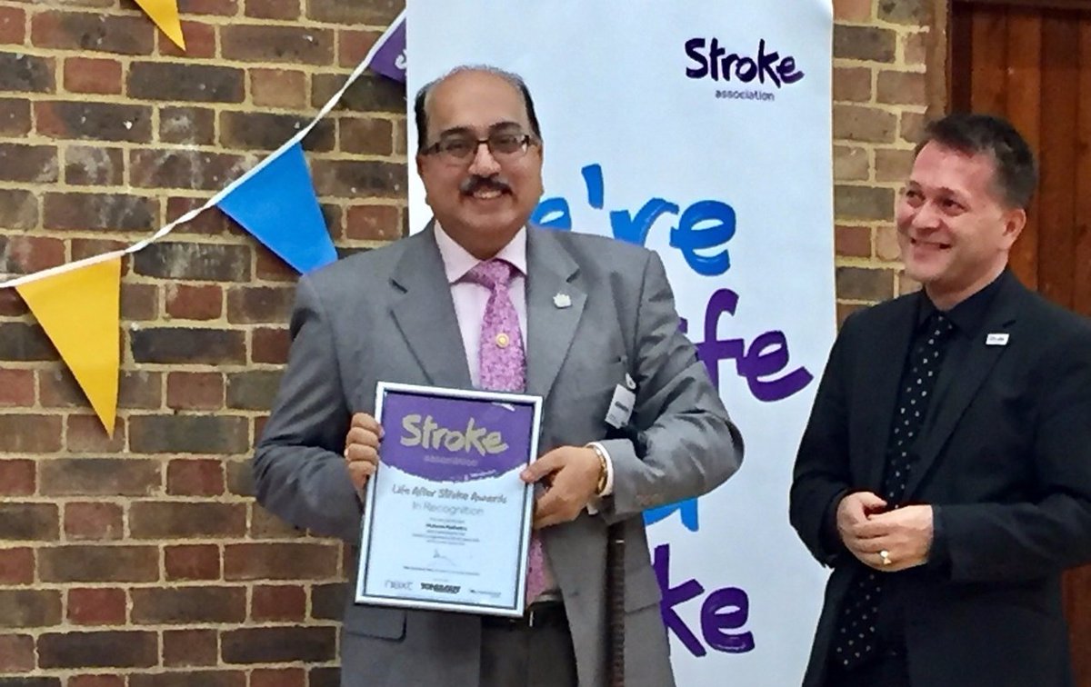 RotaryGBI's tweet photo. Congratulations to @mukesh_malhotra who was recently nominated at the Life After Stroke Awards: https://t.co/ZmcMag1SSG #RotaryGoodNewsWeek https://t.co/t5aDjEkaBT