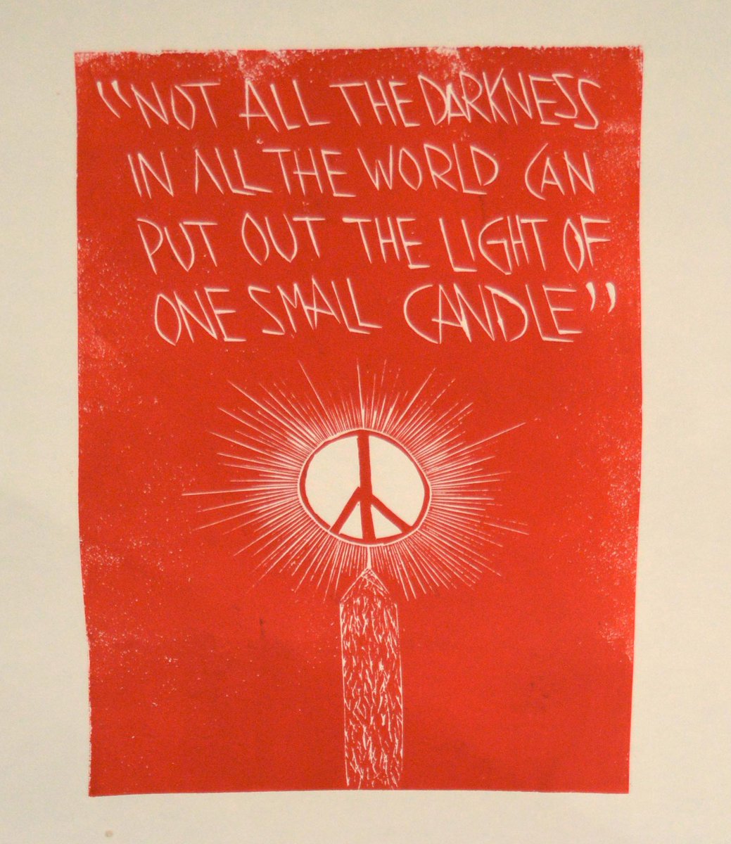 'Not all the darkness ...' print by Paul Peter Piech available @waterhousedodd priced at £1,400 unframed/ £1,500 framed.
