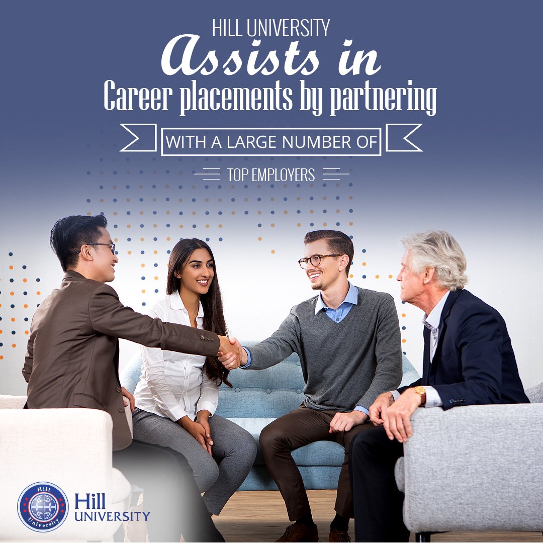 hilluniversity's tweet photo. Hill University also helps its students to get a job soon after they graduate. 
https://t.co/oTPmBwkztF https://t.co/YYV7dMOUL0