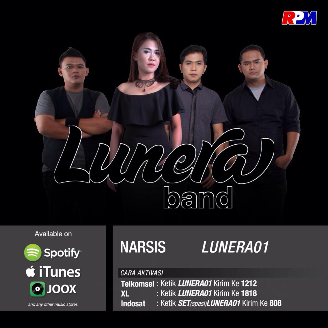 Harus dengerin lagu yg satu ini nih! Lunera Band "Narsis". Yuk langsung aktifkan RBT dan I Ring mu.