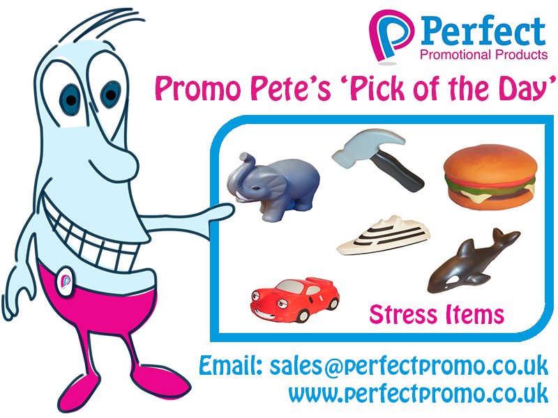 PerfectPP's tweet photo. Pete's 'Pick of the Day' #personalised #stressitems. Take the stress out of your advertising with a relevant shaped printed stress item. https://t.co/pY0XhFSh34