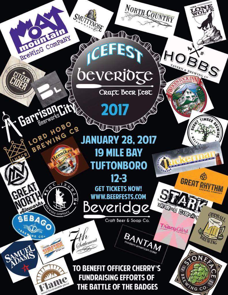 BeveridgeSoap's tweet photo. Just 2 more days to Ice Fest!  Who's joining all these amazing breweries on the ice? Weather looks great #beveridgefest #drinklocal @BrewNH https://t.co/X1HSbolL0W
