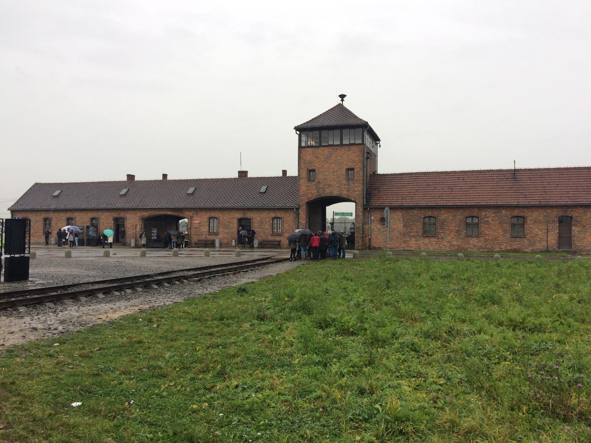 Trinity6Form's tweet image. Well done Y13s Esme &amp;amp; Henry who highlighted importance of tolerance &amp;amp; acceptance after "life changing" trip to Auschwitz with @HolocaustUK