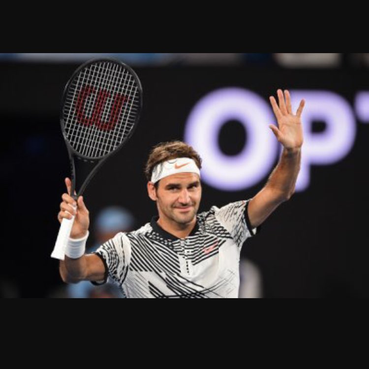 Torno oggi a twittare e lo faccio per questo Signore qua, un FENOMENO ASSOLUTO, il tennis grazie a te è EMOZIONE.
