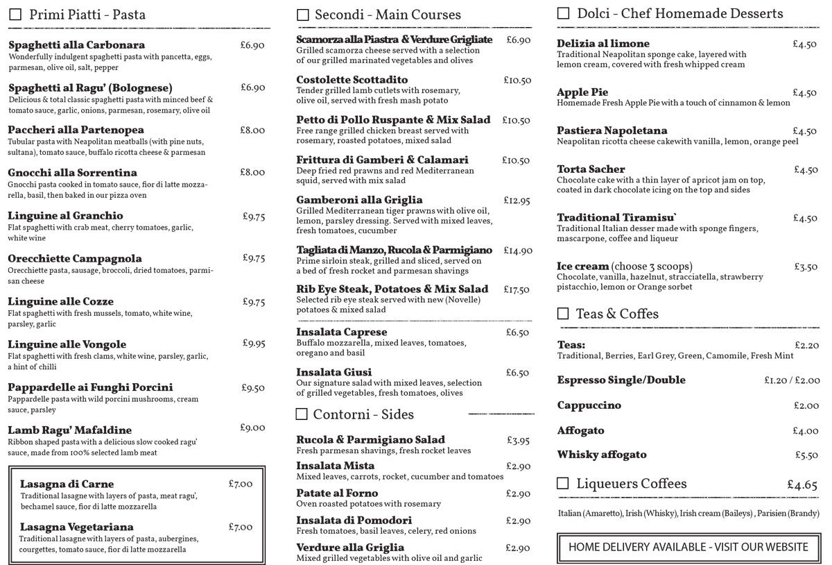 GiusiAtChiswick's tweet photo. Our Pasta, Mains &amp; Desserts from the new menu. Book/order online for home delivery!
#giusi #italian #ristorante #chiswick https://t.co/r763M1iqAP